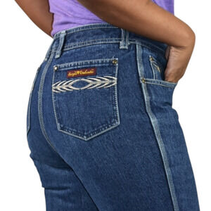 Vintage Sergio Valente Jean Blue 80s High Waist Straight Leg 29x34 Tight Slim 29